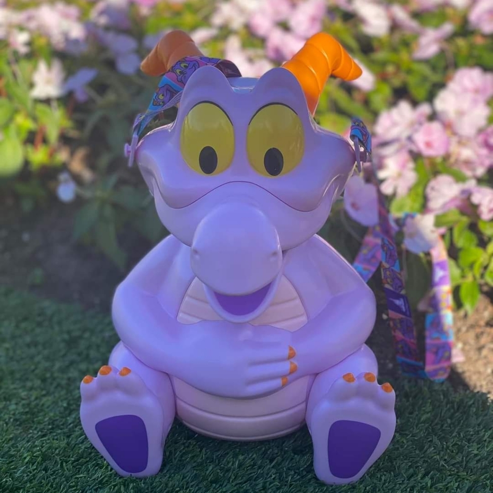 Limited edition Figment popcorn bucket